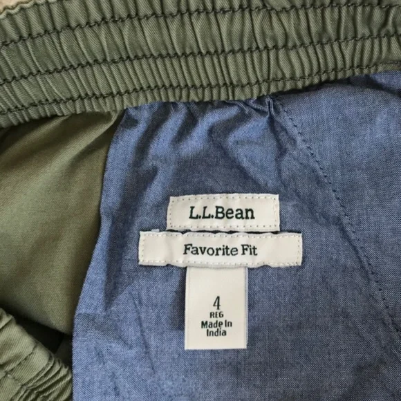 L.L.Bean Olive Green Chino Pant - Picture 8 of 9